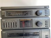 Sanyo DC-X100 Radyo Kaset Pikap Çalar Müzik Seti 2. El B10 - 3
