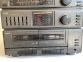 Sanyo DC-X100 Radyo Kaset Pikap Çalar Müzik Seti 2. El B10 - 4
