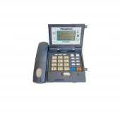 Panaphone KX-T2838LM Kapaklı Masaüstü Kablolu Ev Telefonu (Gri) - 1