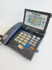 Panaphone KX-T2838LM Kapaklı Masaüstü Kablolu Ev Telefonu (Gri) - 4