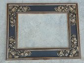 Dekoratif İşlemeli Ahşap Çerçeve 94x74cm 004 - 3