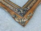 Dekoratif İşlemeli Ahşap Çerçeve 92x73cm 005 thumbnail 5