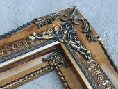 Dekoratif İşlemeli Ahşap Çerçeve 92x73cm 005 thumbnail 6