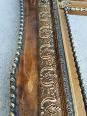 Dekoratif İşlemeli Ahşap Çerçeve 92x73cm 005 thumbnail 7