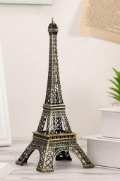 Minyatür Metal Eyfel Kulesi Dekoratif Biblo 18 cm - 8