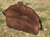 Vintage Oymalı Şifoniyer Aynası 100x85 cm - Dekoratif Standlı Ayna - 7