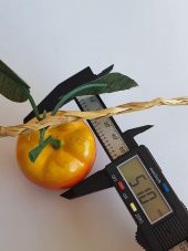 Yapay Biber - Dekoratif Dal Meyve Sebze (1 Salkım) - 7