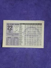 22 Ekim 2002 Takvim Yaprağı - Nostalji Koleksiyonluk Takvim Yaprağı A thumbnail 1