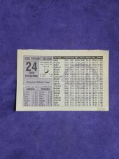 24 Ekim 2002 Takvim Yaprağı - Nostalji Koleksiyonluk Takvim Yaprağı A thumbnail 1