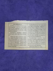 3 Kasım 2002 Takvim Yaprağı - Nostalji Koleksiyonluk Takvim Yaprağı A thumbnail 2