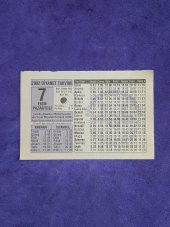 7 Ekim 2002 Takvim Yaprağı - Nostalji Koleksiyonluk Takvim Yaprağı A thumbnail 1