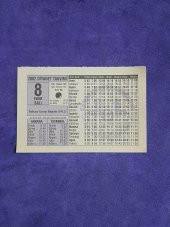 8 Ekim 2002 Takvim Yaprağı - Nostalji Koleksiyonluk Takvim Yaprağı A thumbnail 1