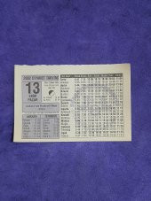 13 Ekim 2002 Takvim Yaprağı - Nostalji Koleksiyonluk Takvim Yaprağı A thumbnail 1