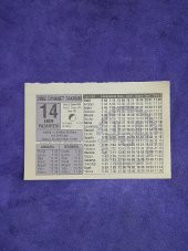 14 Ekim 2002 Takvim Yaprağı - Nostalji Koleksiyonluk Takvim Yaprağı A thumbnail 1