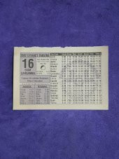 16 Ekim 2002 Takvim Yaprağı - Nostalji Koleksiyonluk Takvim Yaprağı A thumbnail 1