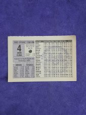 4 Ekim 2002 Takvim Yaprağı - Nostalji Koleksiyonluk Takvim Yaprağı A thumbnail 1