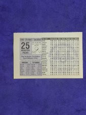 25 Ağustos 2002 Takvim Yaprağı - Nostalji Koleksiyonluk Takvim Yaprağı A thumbnail 1