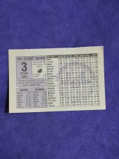 3 Eylül 2002 Takvim Yaprağı - Nostalji Koleksiyonluk Takvim Yaprağı A thumbnail 1