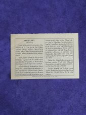 7 Eylül 2002 Takvim Yaprağı - Nostalji Koleksiyonluk Takvim Yaprağı A thumbnail 2