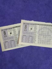 8 Eylül 2002 Takvim Yaprağı - Nostalji Koleksiyonluk Takvim Yaprağı A thumbnail 3