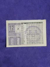 12 Eylül 2002 Takvim Yaprağı - Nostalji Koleksiyonluk Takvim Yaprağı A thumbnail 1