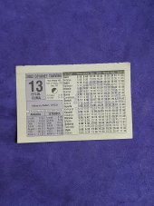 13 Eylül 2002 Takvim Yaprağı - Nostalji Koleksiyonluk Takvim Yaprağı A thumbnail 1