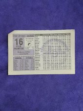 16 Eylül 2002 Takvim Yaprağı - Nostalji Koleksiyonluk Takvim Yaprağı A thumbnail 1