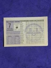 7 Ağustos 2002 Takvim Yaprağı - Nostalji Koleksiyonluk Takvim Yaprağı A thumbnail 1