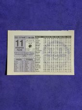 11 Ağustos 2002 Takvim Yaprağı - Nostalji Koleksiyonluk Takvim Yaprağı A thumbnail 1