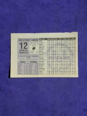 12 Ağustos 2002 Takvim Yaprağı - Nostalji Koleksiyonluk Takvim Yaprağı A thumbnail 1