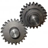 25mm Metal Dişli Çifti (7mm Çaplı Mile Setskurla Sabitlenmiş) - 1