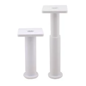 Ayarlanabilir Kare Mobilya Kanepe Koltuk Baza Destek Yükseltici Yükseltme Ayağı 15 Cm Beyaz Ayakları thumbnail 5