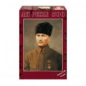 4158 Art Puzzle Başkomutan Mareşal Gazi Mustafa Kemal Atatürk 500 Parça Puzzle - 1