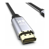 İnca Type C To Hdmi 4k Altın Uçlu Kablo 2 Metre thumbnail 5