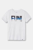 ERKEK ÇOCUK FUN SMİLE DEĞİŞEN PULLU KISA KOL TİŞÖRT - 8