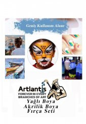 Fırça Seti 6 Lı Kesik Uç Resim Fırçası 1 Paket Suluboya Akrilik Boya Guaj Boya Yağlı Boya Fırca Seti - 4