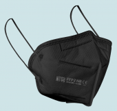 NEFES N95 SİYAH FFP2 MASKE 10LU - 2