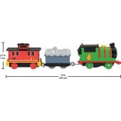 Orjinal Thomas ve Arkadaşları Pilli Motorlu Büyük Trenler PERCY Fisher Price Thomas Pilli Motorlu Tren - 2