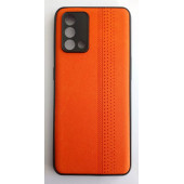 Oppo A74 Deri Görünümlü Spor Yumuşak Kılıf - 3