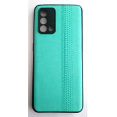 Oppo A74 Deri Görünümlü Spor Yumuşak Kılıf - 4