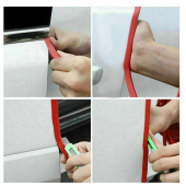 Araç Kapı Koruma Fitili 5Metre Kırmızı - 4