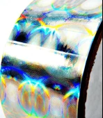 Kuş Uzak laştırıcı Bant Holografik Işık Efektli 45mmX50Mt - 3