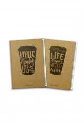 Coffee Düz Defter (2 Defter Takım) - NULL - 1