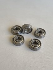 607 Minyatür Rulman 7x19x6 mm 10 Adet - 3D Yazıcı Rulmanı - 7