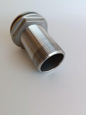 316 Paslanmaz Çelik Tekne Su Tesisatı Tahliye Bağlantı Aparatı 1 1/2" thumbnail 4