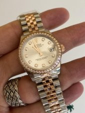 Rolex Datejust 31mm Jubile Kordon Pırlantalı Kadın Kol Saati 278381RBR - 5