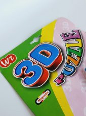 3D Eğitici Magnet Puzzle 23cm (Fil) - 5