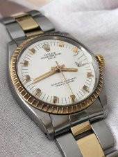 Rolex Oyster Perpetual Date 1505 Altın Çelik Kol Saati - 2