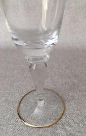 1980’ler Avrupa Vintage Kristal Kadeh 19 cm - 6