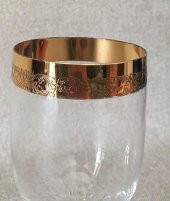 1980’ler Avrupa Vintage Kristal Kadeh 13 cm - 3